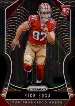 2022 Panini Mosaic Nick Bosa #180 Pink Camo - San Francisco 49ers