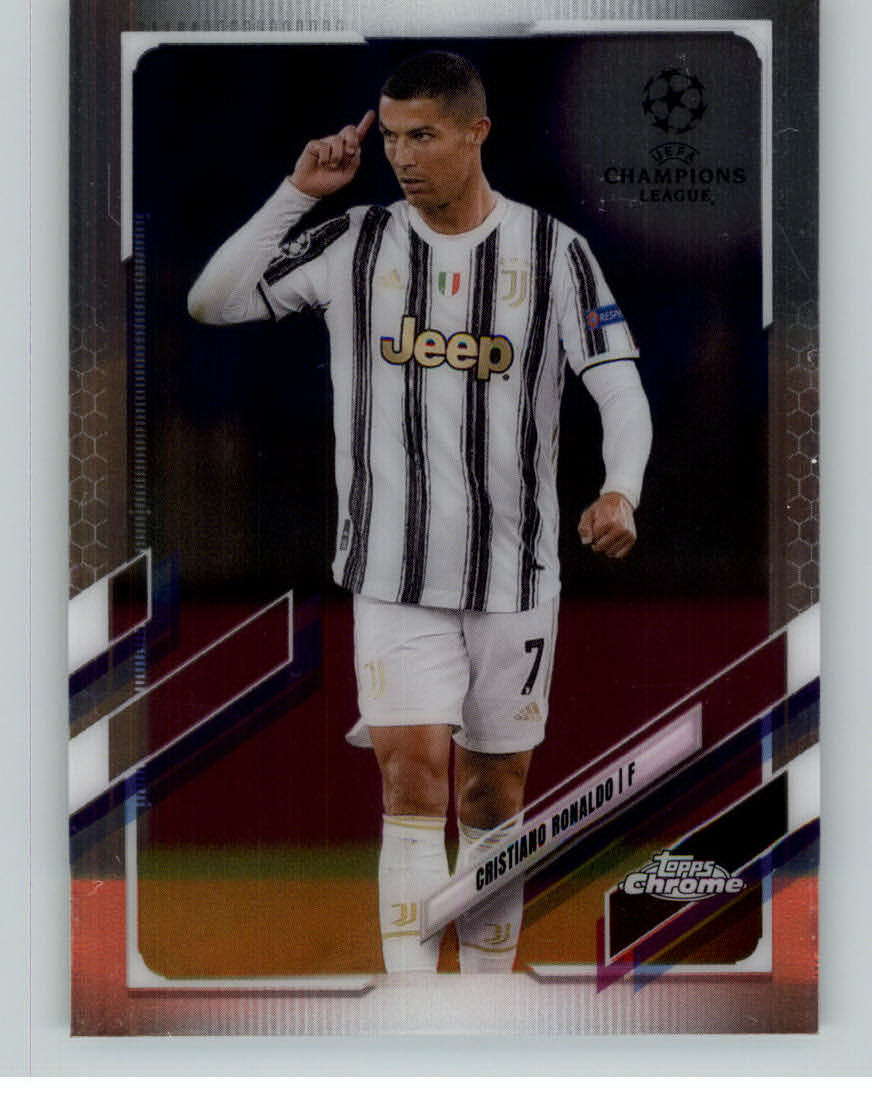 Cristiano Ronaldo rare Topps Manchester United soccer card