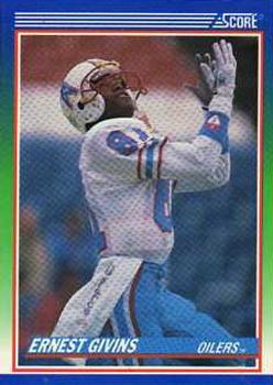 Ernest Givins 1990 Action Packed Oilers #92 *7807*