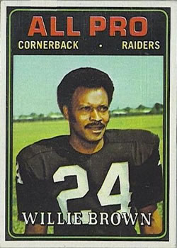 Willie Brown Trading Cards: Values, Tracking & Hot Deals