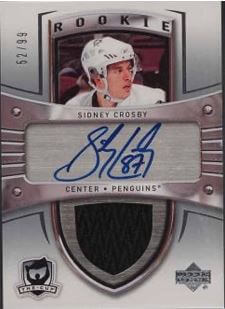 2005 Upper Deck The Cup Sidney Crosby Rookie Patch Autograph /99 – $125,200