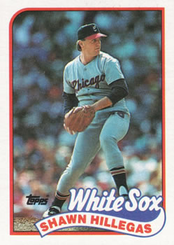  1990 Topps # 93 Shawn Hillegas Chicago White Sox