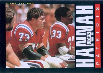 1979 TOPPS JOHN HANNAH #485 NEW ENGLAND PATRIOTS FOOTBALL CARD