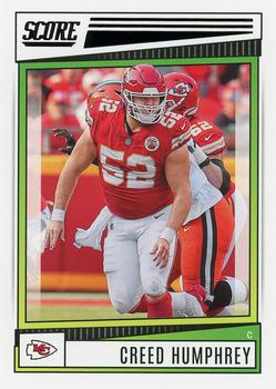 CREED HUMPHREY 2022 Panini Donruss Football #274 Kansas City Chiefs