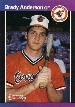 1994 Bowman Brady Anderson Baltimore Orioles Baseball Card BOWV3