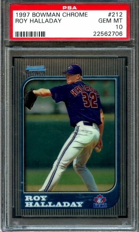 1997 Bowman Chrome Roy Halladay #212