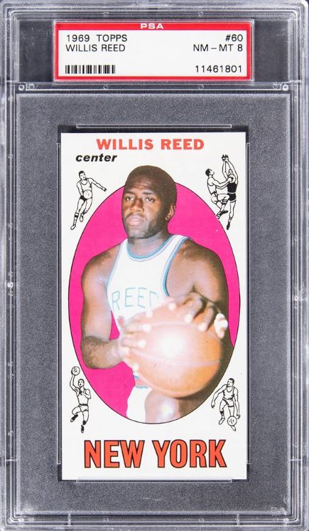 1969 Topps Willis Reed RC #60