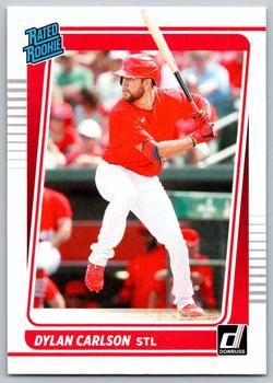  2021 Panini Prizm #138 Dylan Carlson St. Louis Cardinals Tier 2  Official MLB PA Baseball Trading Card in Raw (NM or Better) Condition :  Collectibles & Fine Art