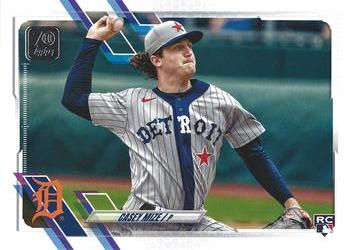 Casey Mize 2021 Topps Rookie Card