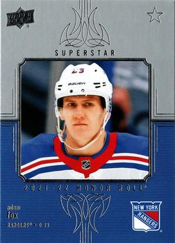 2022-23 Upper Deck Adam Fox Hockey Cards #373