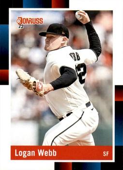 2022 Topps Gallery Card of Logan Webb- Giants