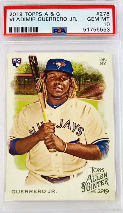 2019 Topps Allen & Ginter Vladimir Guerrero Jr. RC #278