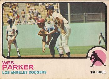 Wes Parker Los Angeles Dodgers Custom Baseball Card 1964 Style 