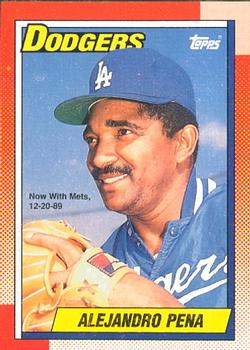 Alejandro Pena - Los Angeles Dodgers (MLB Baseball Card) 1989 Topps # –  PictureYourDreams