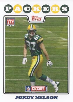 2008 PACKERS Jordy Nelson signed HOT ROOKIE card AUTO Score #HR-16  Autographed