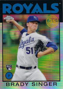 2023 Topps Gold #328 * BRADY SINGER * KANSAS CITY ROYALS * /2023