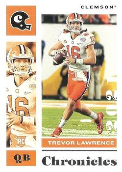 Travis Etienne Jr. 2021 Panini Chronicles Select Draft Picks Rookie Card  #268 Clemson Tigers