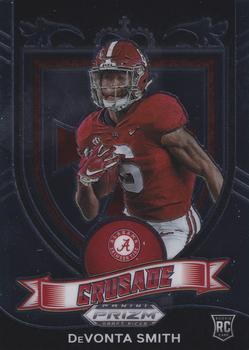 DeVonta Smith 2021 Panini Phoenix Rookie Premiere Dual Jersey