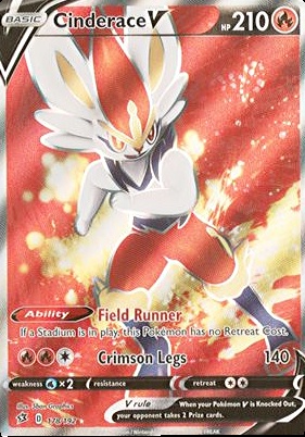 Cinderace Trading Cards: Values, Rookies & Hot Deals | Cardbase