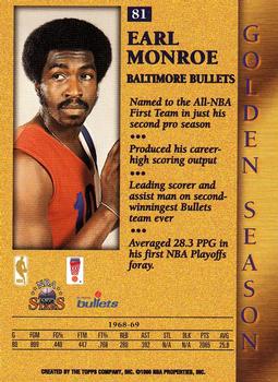 Earl Monroe Cards: Values, Rookies | Collectibles.com