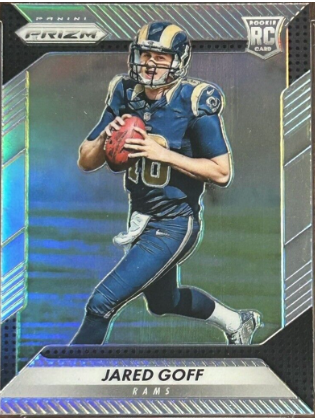 Jared Goff 2016 Donruss Optic Jersey Patch Relic Rookie Card