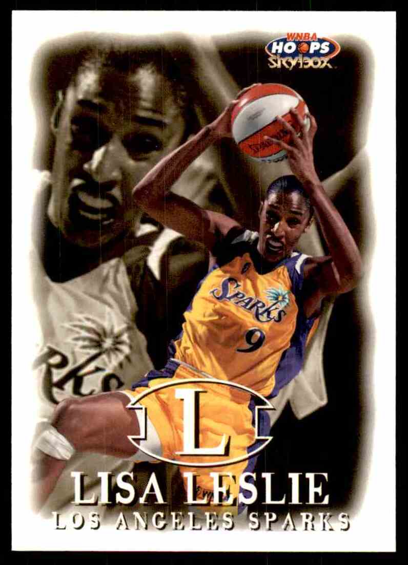 Lisa Leslie 1997 Pinnacle Inside My Town! #1 Los Angeles Sparks #2