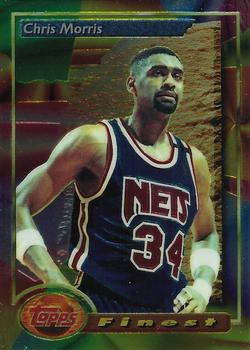 1990-91 Chris Morris Game Worn New Jersey Nets Jersey. , Lot #13569