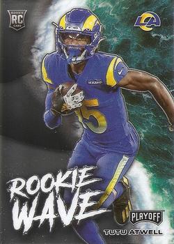 Travis Etienne Jr. 2021 Playoff Rookie Wave #RW-TET Price Guide