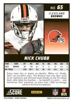 Nick Chubb 2018 Obsidian #RJ-NC Rookie Jersey Autographs (/100) Price