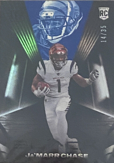 Ja'Marr Chase 2021 Select Premier Level Silver #147 Price Guide