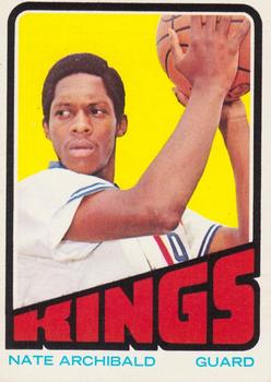 1974-75 Topps Basketball - Nate Archibald #170 - Kansas City Kings HOF