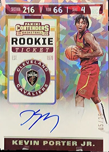 Kevin Porter Jr. Cards: Values, Rookies | Collectibles.com