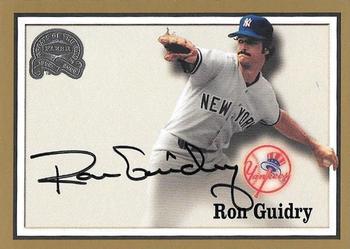 Ron Guidry autographed baseball card (New York Yankees) 2011 Topps #60YOT88  1980 Style