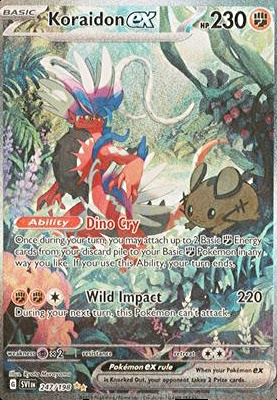 2023 Pokemon Scarlet & Violet #254/198 Koraidon ex Value null |  Collectibles.com