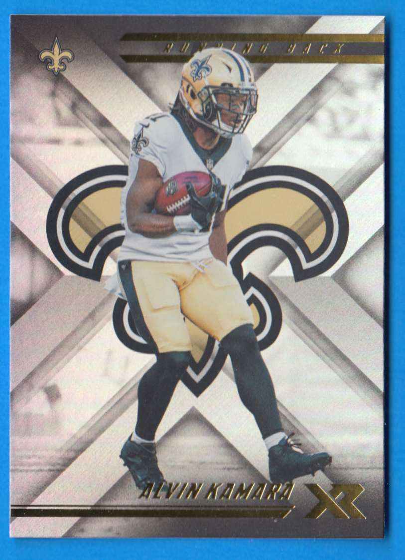 : 2019 Panini Elite #34 Alvin Kamara Saints Football NFL :  Collectibles & Fine Art