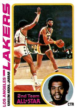 1981 Topps hotsell Kareem Abdul Jabbar #20 GMA 8