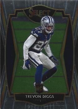 Trevon Diggs 2020 PANINI OPTIC ROOKIE RC BLUE HYPER #110 DALLAS COWBOYS!