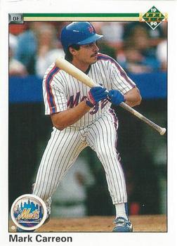  1989 Fleer #29 Mark Carreon New York Mets Baseball Cards NM  Near Mint Baseball Card : Collectibles & Fine Art