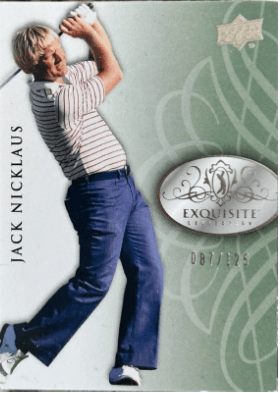 2014 Exquisite Collection Jack Nicklaus #7 /125