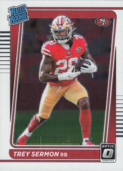 Lids Trey Sermon San Francisco 49ers Fanatics Exclusive Parallel Panini  Instant NFL Week 3 1st Rushing Touchdown Single Rookie Trading Card - Limited  Edition of 99