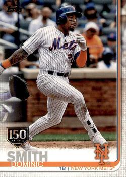  2020 Topps Orange /99#277 Dominic Smith - New York