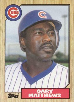 Chicago Cubs 1987 Gary Matthews MLB Baseball Jersey (38/Medium) – Grail  Snipes