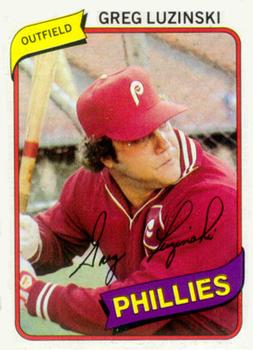 Greg Luzinski Autographed 1978 SSPC Card #31 Philadelphia Phillies SKU  #172253