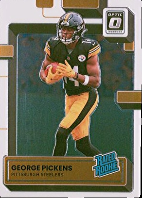 George Pickens 2022 Prizm Orange Ice #329 Price Guide - Sports Card Investor