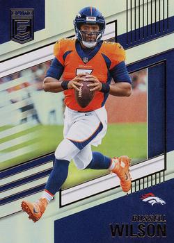 2022 Panini Donruss Elite Yellow Russell Wilson Denver Broncos /75