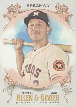 2023 Topps Series 1 ALEX BREGMAN Stars of MLB #SMLB-8 Houston Astros