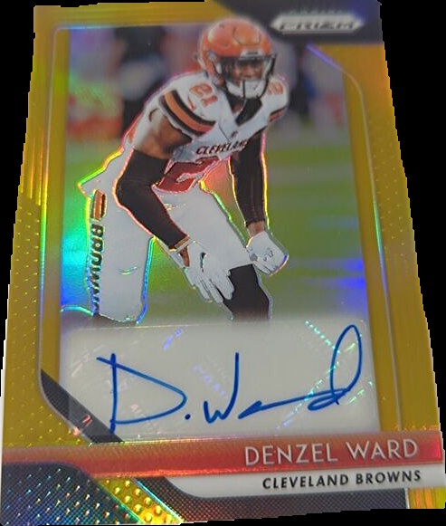 Denzel shops Ward Gold Prizm /10 - PSA 10 - 2021 prizm