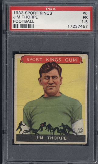 1933 Sport Kings Jim Thorpe #6
