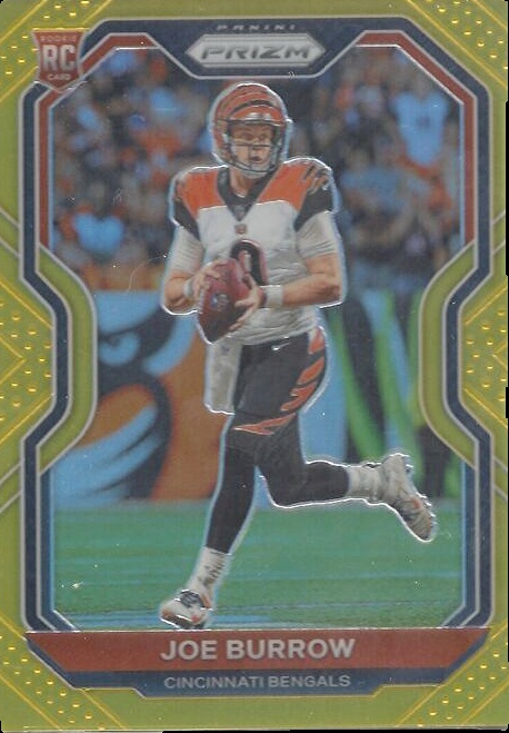 rare rainbow charizard card Joe Burrow 2021 Panini Illusions Rookie Card #40 main image 0