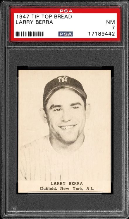 1947 Tip Top Bread Larry Berra 